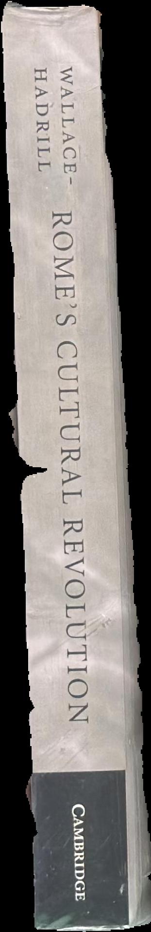 Rome's cultural revolution / Andrew Wallace-Hadrill live spine