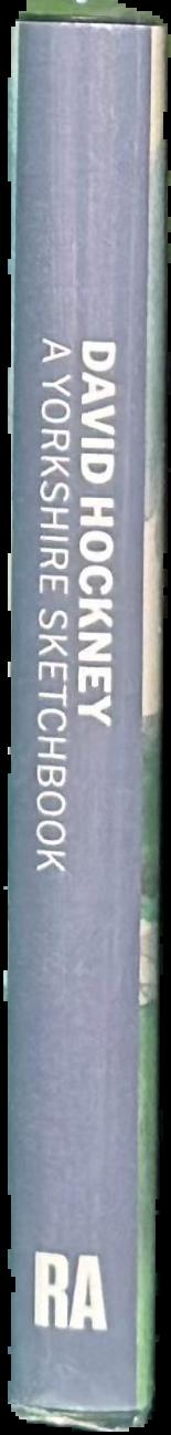 David Hockney : a Yorkshire sketchbook live spine