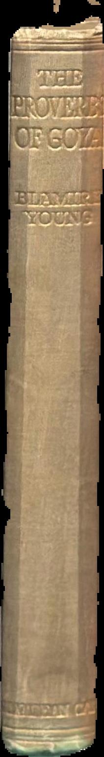 The proverbs of Goya : being an account of "Los Proverbios," examined and now for the first time explained live spine