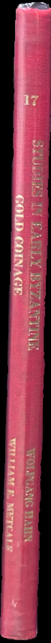 Studies in early Byzantine gold coinage live spine