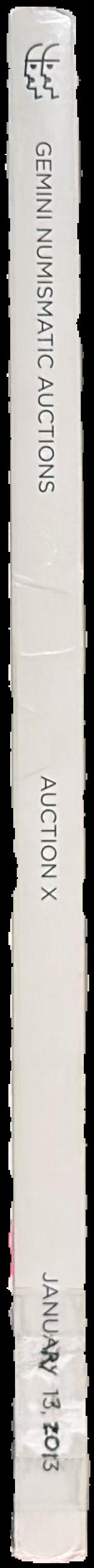 Gemini numismatic auctions : auction X live spine