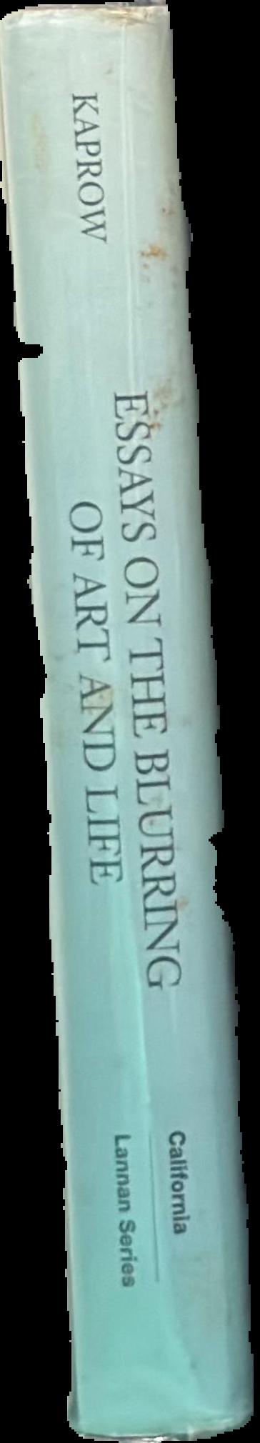Essays on the blurring of art and life live spine