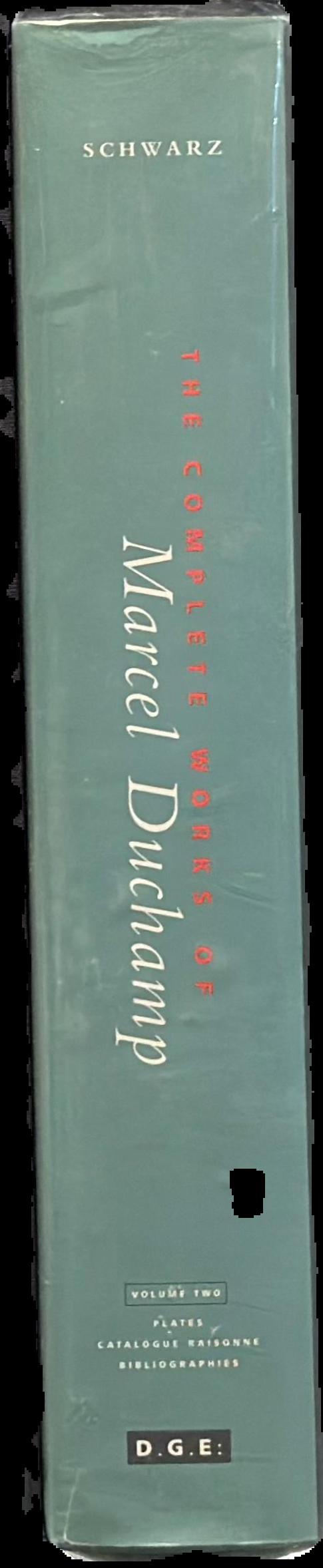 The complete works of Marcel Duchamp : volume two : the plates, critical catalogue raisonne, the bibliographies live spine