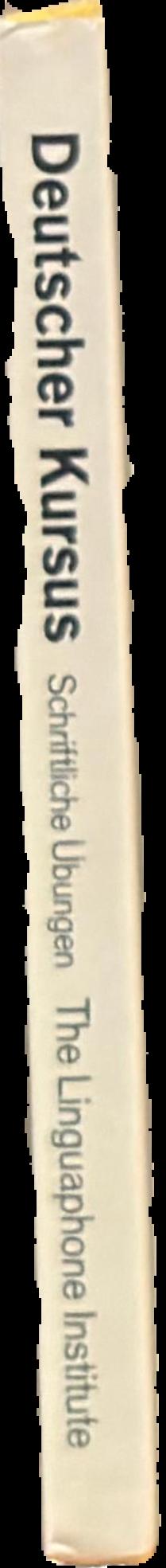 Deutscher kursus : schriftliche ubungen = German course : written exercises live spine