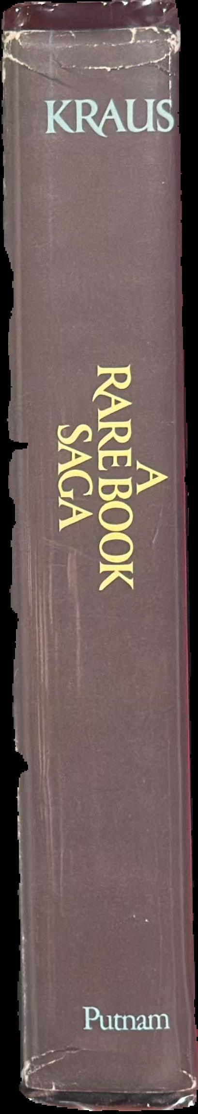 A rare book saga : the autobiography of H. P. Kraus live spine
