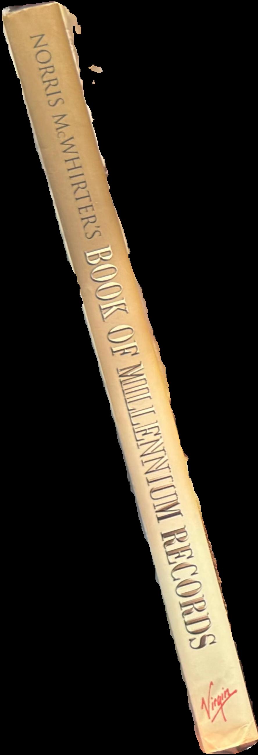 Norris McWhirter's book of millennium records : the story of human achievement in the last 2,000 years live spine