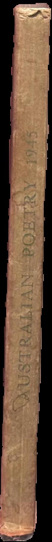 Australian poetry : 1945 live spine