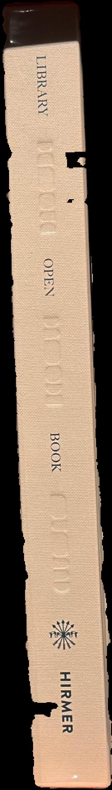 The library : an open book live spine