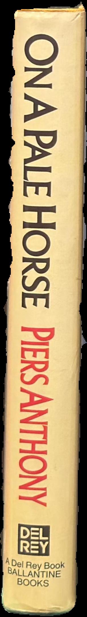 On a pale horse / Piers Anthony live spine