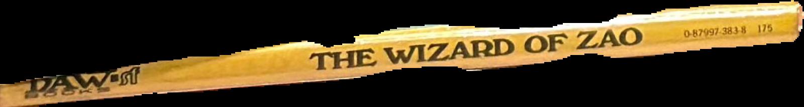 The wizard of Zao / Lin Carter live spine