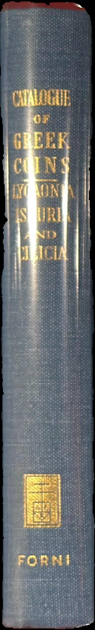 Catalogue of Greek coins : Peloponnesus (excluding Corinth) live spine