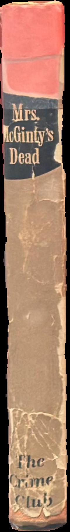 Mrs McGinty's dead live spine