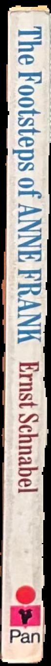 The footsteps of Anne Frank live spine