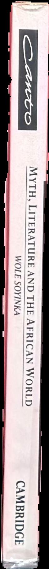 Myth, literature and the African world / Wole Soyinka live spine
