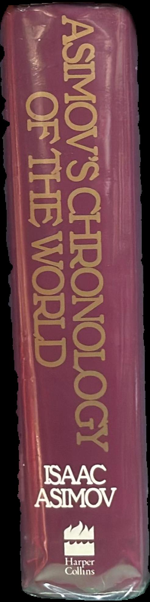 Asimov's chronology of the world live spine