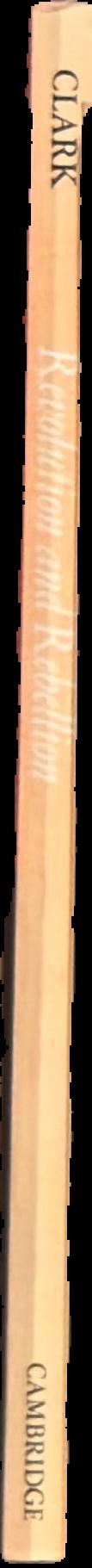 Revolution and rebellion live spine