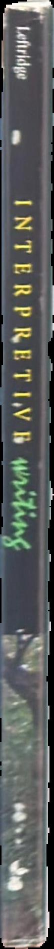 Interpretive writing live spine