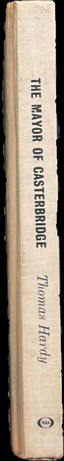 The life and death of the Mayor of Casterbridge live spine