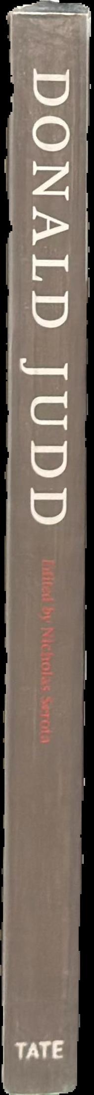 Donald Judd live spine