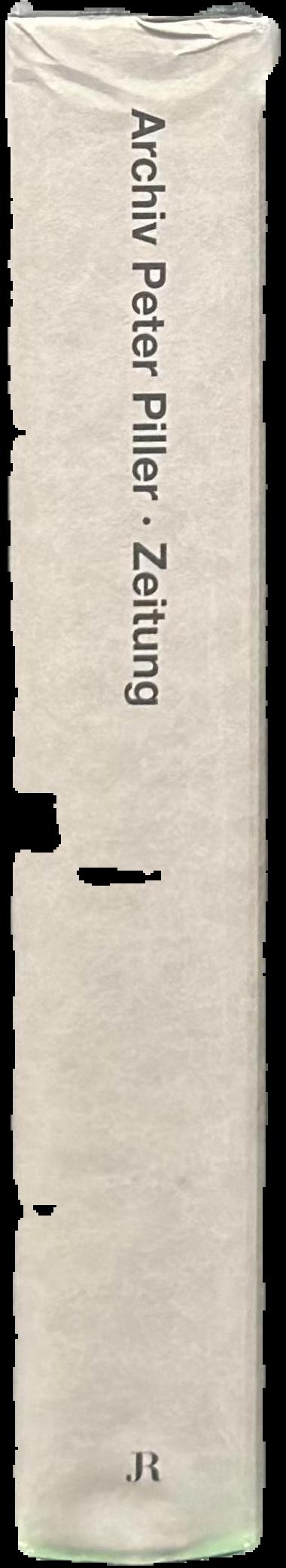 Archiv Peter Piller : Zeitung live spine