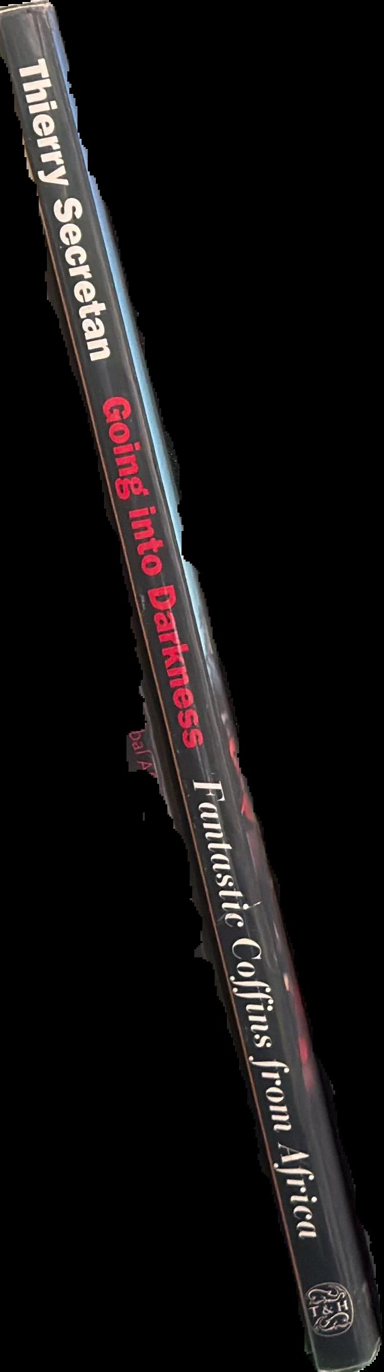Going into darkness : fantastic coffins from Africa / Thierry Secretan live spine