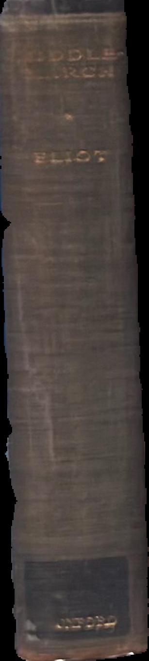 Middlemarch : a study of provincial life live spine
