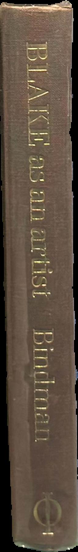Blake as an artist live spine