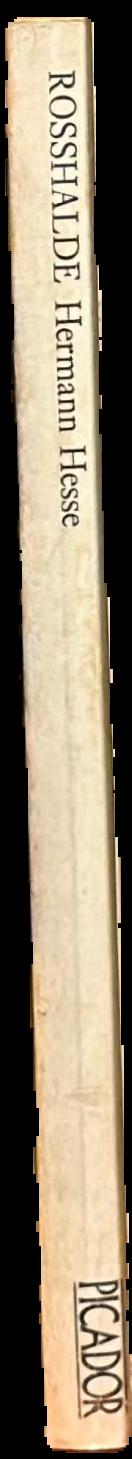 Rosshalde / Hermann Hesse ; translated by Ralph Manheim live spine