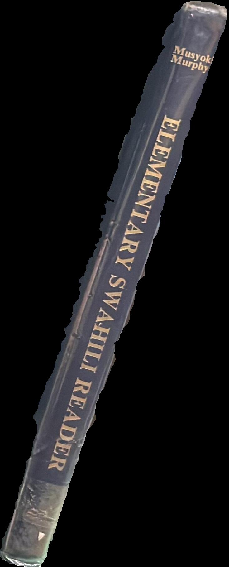 An elementary Swahili newspaper reader live spine