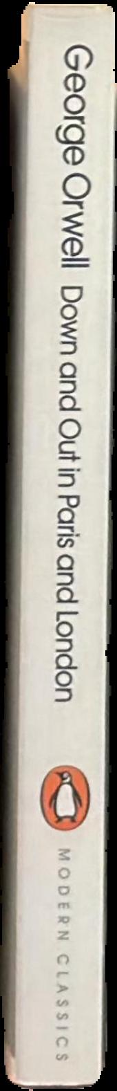 Down and out in Paris and London live spine