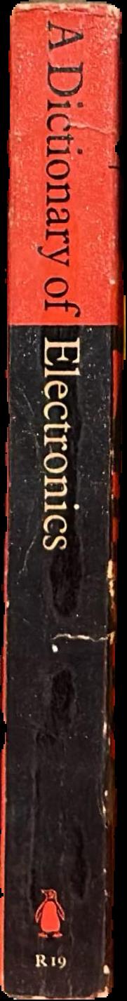 A dictionary of electronics live spine