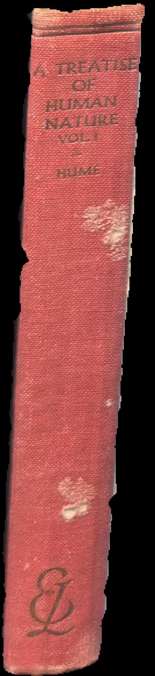A treatise of human nature in two volumes : vol. I live spine