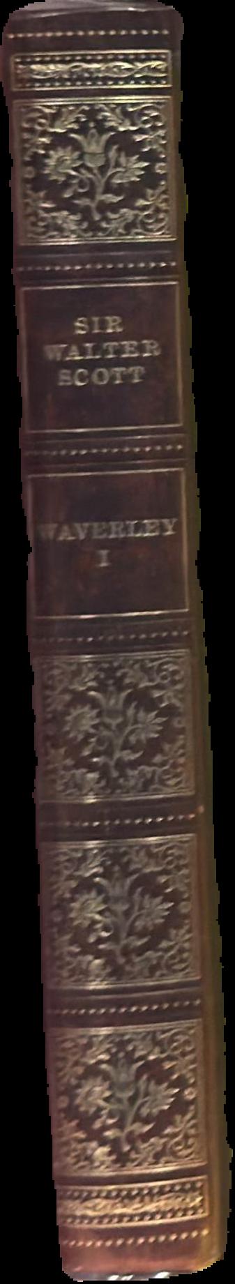 Waverley, or 'tis sixty years since : volume II live spine