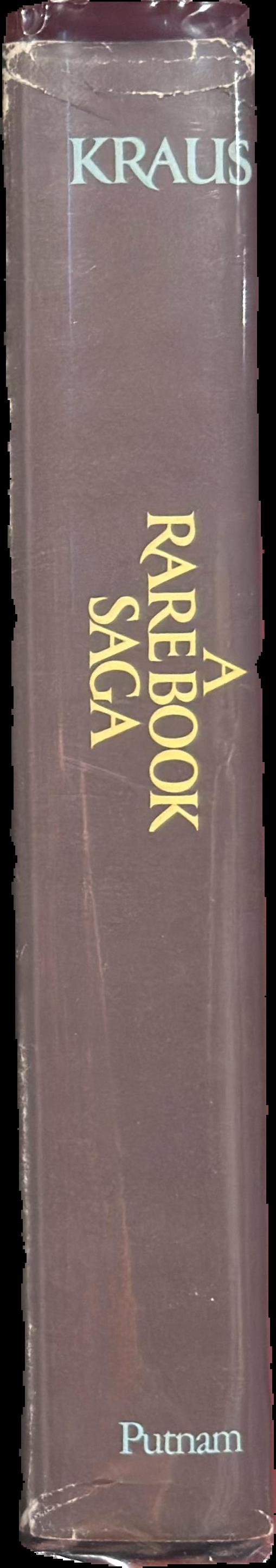 A rare book saga : the autobiography of H. P. Kraus live spine