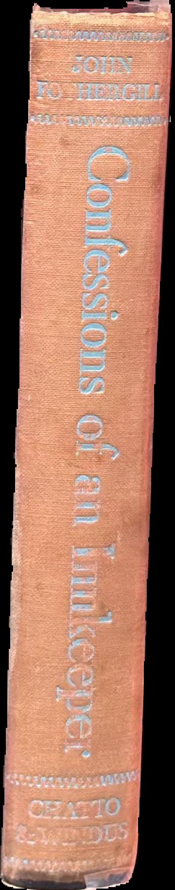Confessions of an innkeeper live spine