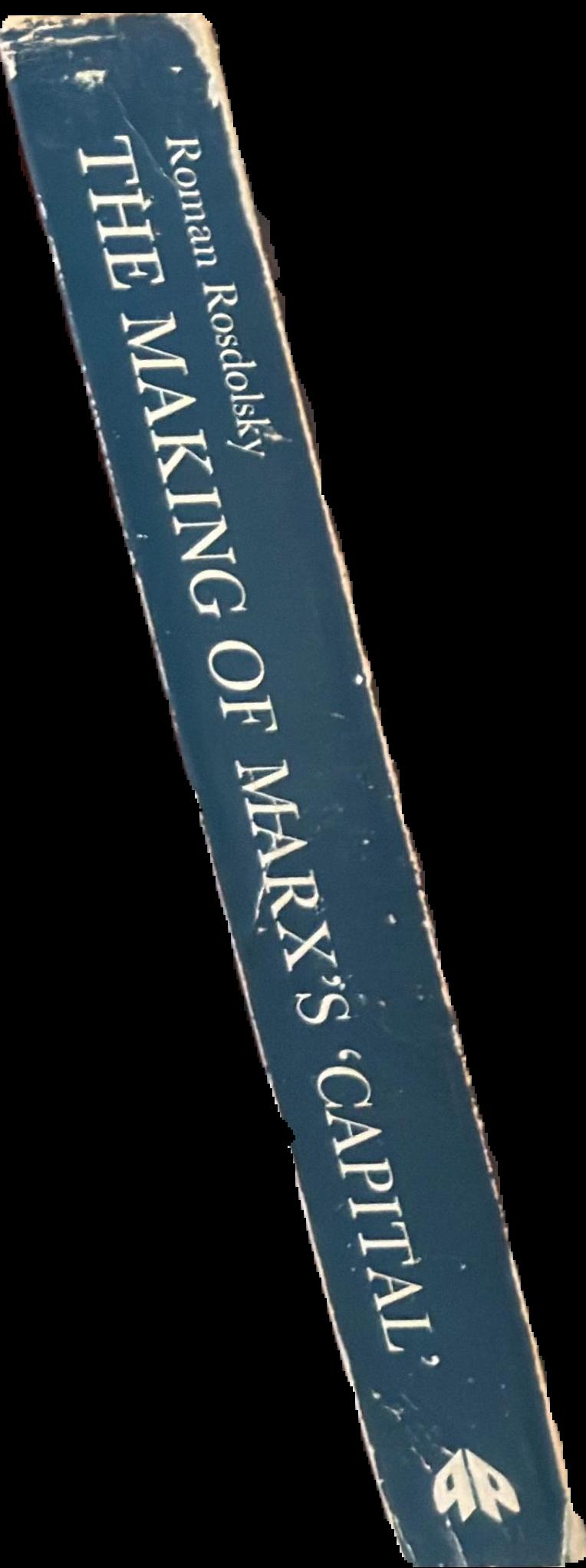 The making of Marx's 'Capital' live spine