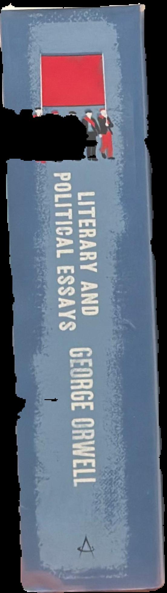 Literary and political essays live spine