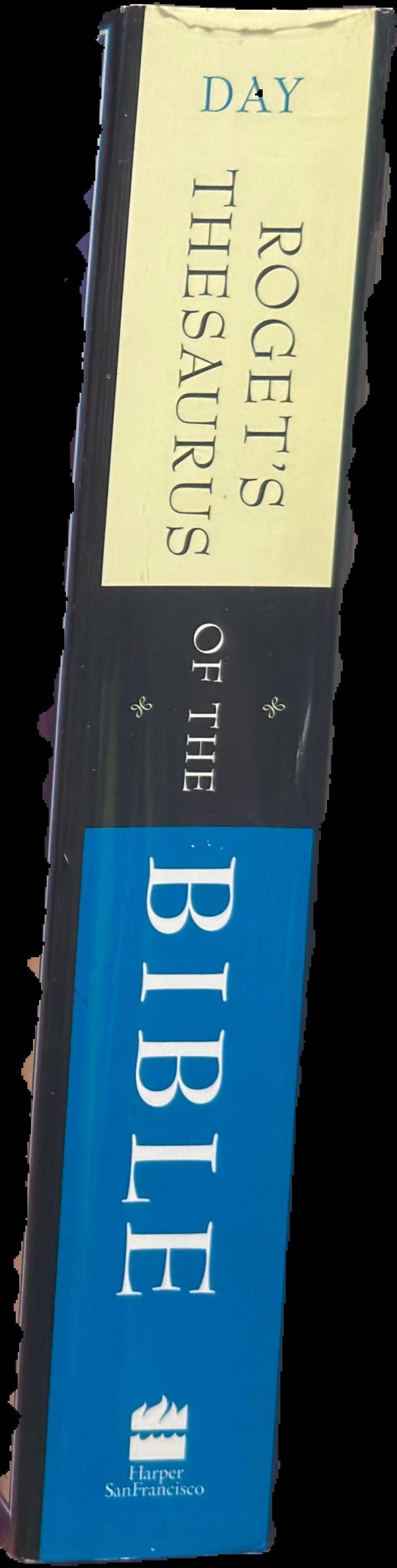 Roget's thesaurus of the Bible live spine