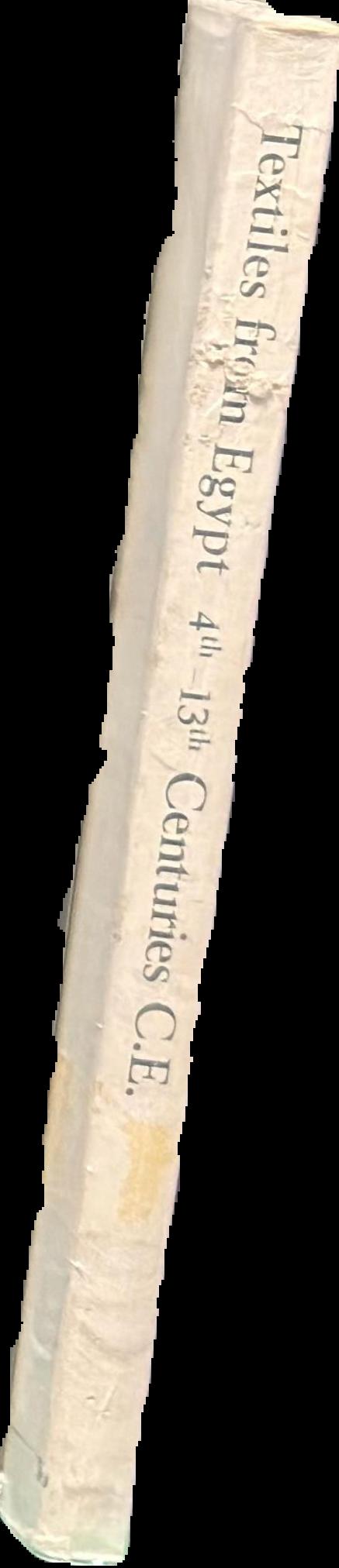 Textiles from Egypt : 4th - 13th Centuries CE live spine