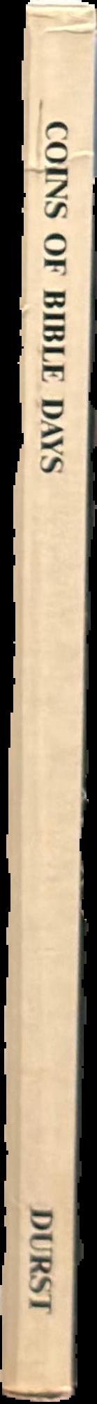 Coins of Bible days live spine