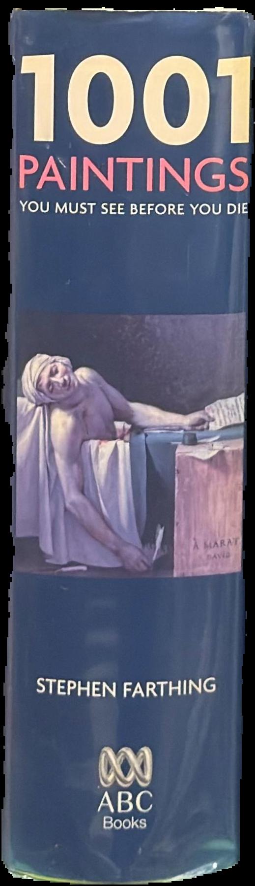 1001 paintings you must see before you die live spine