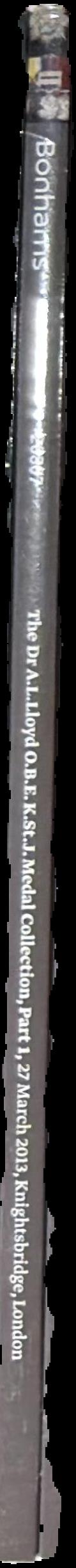 The Dr. A. L. Lloyd O.B.E K.St.J. Medal Collection : part 1 live spine