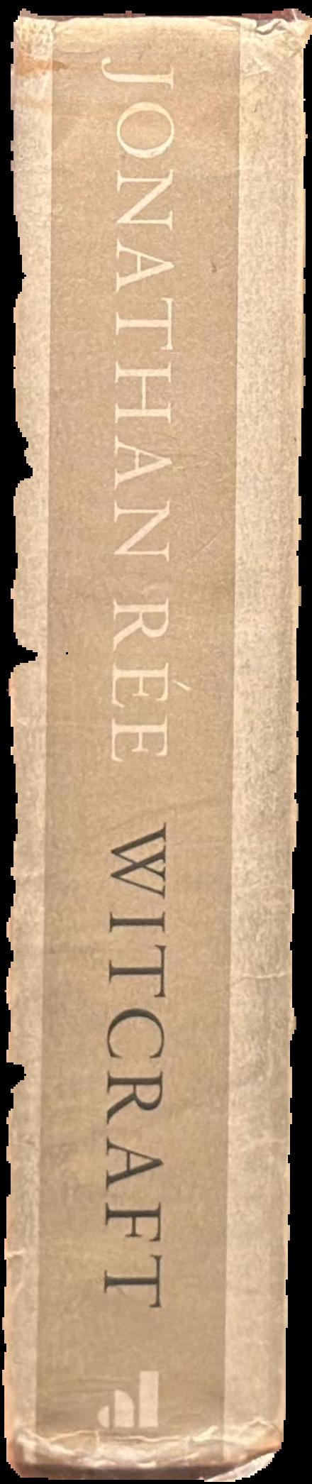 Witcraft : the invention of philosophy in English live spine