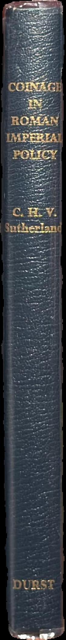 Coinage in Roman Imperial policy 31 BC-AD 68 live spine