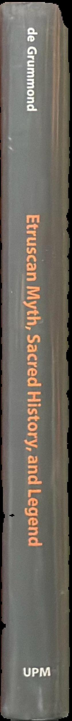Etruscan myth, sacred history and legend live spine