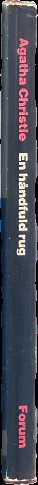 En håndfuld rug [= A pocket full of rye] / Agatha Christie live spine