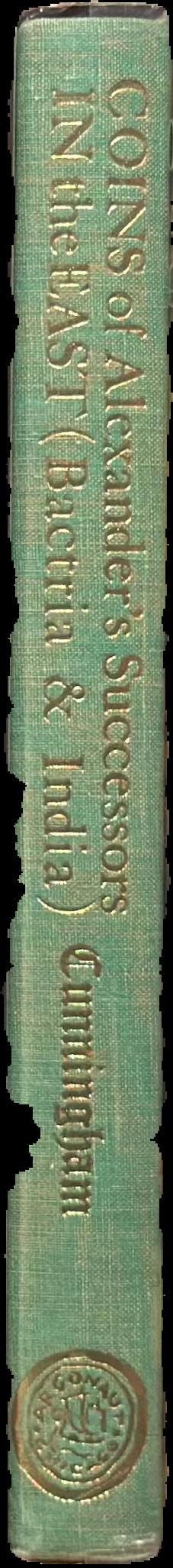 Coins of Alexander's successors in the East (Bactria, Ariana & India) live spine