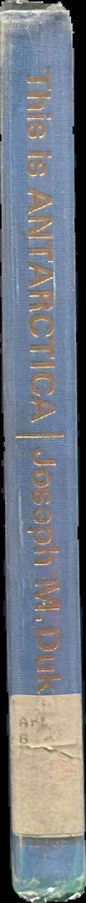 This is Antarctica live spine
