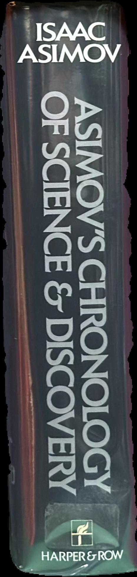 Asimov's chronology of science and discovery live spine