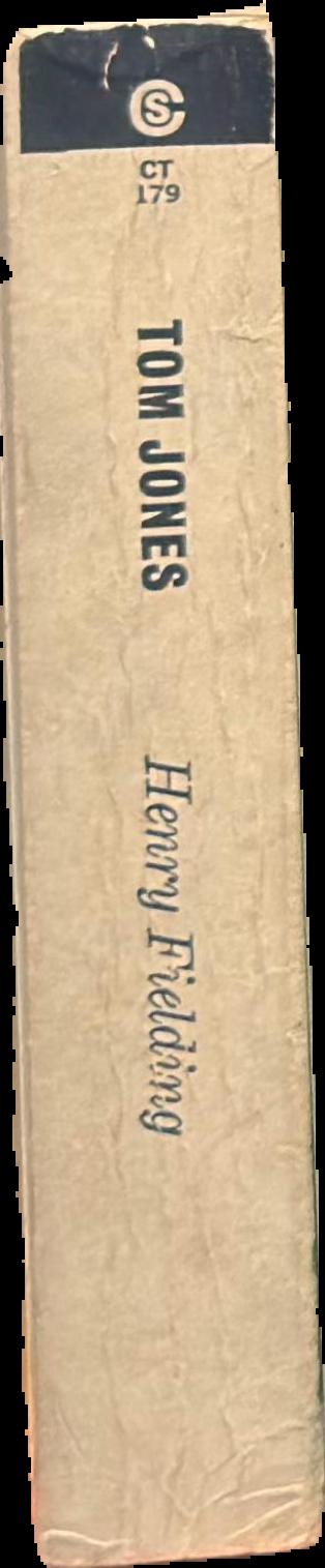 The history of Tom Jones, a foundling live spine